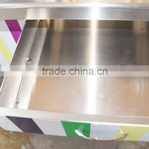 Mobile Stainless Steel Ice Cream Cart Ice Slush Cart/ice Cream Cart With Wheels thumbnail-6