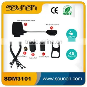 Sounon SDM-3101 ABS Waterproof Bluetooth Bicycle Computer, Bicycle Speedometer, Bicycle Cadence Sensor thumbnail-3