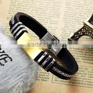 New Arrival Custom Silicone Bracelets Top Quality thumbnail-4