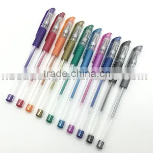 10 Kinds Metallic Colors Gel Pen thumbnail-1