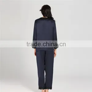 100% Pure Silk Pajama For Women Luxurious Sext Silk Sleepwear thumbnail-5