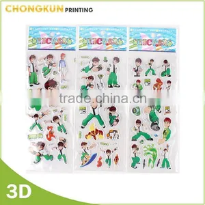 2015 Fashion Customized Toy Gifts 3D Adhesive Puffy Stickers for Kids thumbnail-2