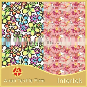 Nylon Spandex Printed Swimwear Fabric /Flower Design Printing Fabric for Underwear and Intimate Clothes thumbnail-4