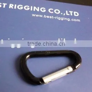 ALUMINUM SNAP HOOK D TYPE WITH PIN BT-248 thumbnail-5