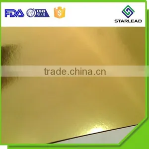 Laminated Metallic Gold Cardboard Jumbo Roll/cigarette Carton Paperboard Supplier's Choice thumbnail-2