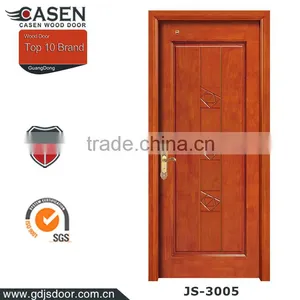 Hot Sale Modern White HDF Flush Wood Interior Swinging Doors thumbnail-2