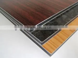 ACP Factory Wooden Surface 3mm 4mm Acp Wood thumbnail-1