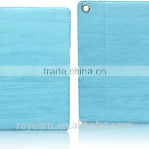 Best Selling Item Tablet Case With Wooded Grain PU Cover For IPad thumbnail-1