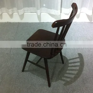 Solid Wood Chair for Restaurant HYN-1002 thumbnail-6