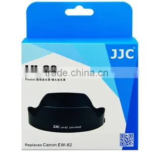 JJC Bayonet Flower ABS Camera Lens Hood for Canon EW-82 thumbnail-1
