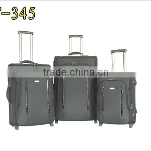 Elegant Taste New Brown 900D Telescopic Suitcase Handles Three Set Travel/businee Trolley Bag thumbnail-1