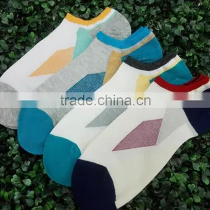 2015 Hot Sale Men Ankle Socks Casual Pure Cotton Socks for Men thumbnail-1