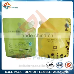 Reusable Food Spout Pouch For Rice Packaging, Rice Food Pouch Bag With Spout thumbnail-5