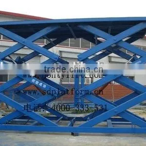 Stationary Scissor Cargo Lift Table With 1-10ton Capacity thumbnail-1