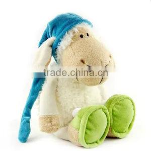 Sheep Shaped Stuffed Animal Plush Toy in Sitting Shape thumbnail-1