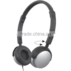 Light Weight Rotatable DJ Headband Headphones With 3.5mm Connectors thumbnail-1