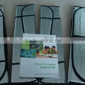 Aluminum Bubble Foil Car Sunshade thumbnail-1