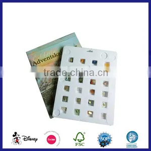 Cardboard Stamped Little Doors Advent Calendar With Plastic Inlay for Toys Quality Choice thumbnail-6