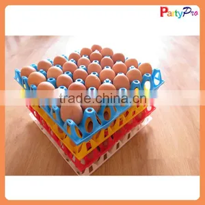 2015 New Designs Hot Sell 30-cell Plastic Colorful Egg Tray/box/carton for Automatic Hatching Machinery thumbnail-1