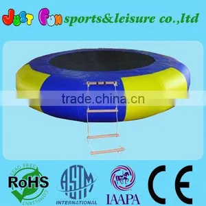 Fantastic Round Shape Inflatable Water Trampoline,water Agame for Sale thumbnail-1