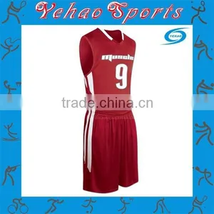 Plain Basketball Uniform With Your Favourite Color Wholesale thumbnail-4