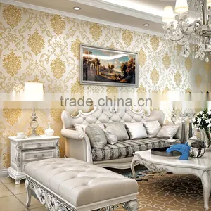 Self Adhesive Embossed Interior Home Wallpaper thumbnail-4