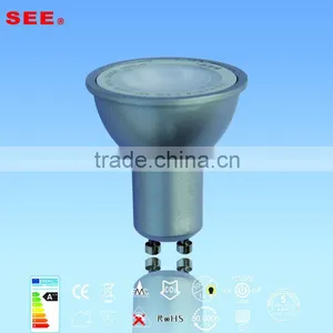 2014 Led 7w Gu10 Led Lamps Led Cob Spotlight 38 Degree ce Rohs thumbnail-1