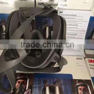 3M 6800 Reusable Full Face Mask Silicone Medium Respirators Mask thumbnail-5