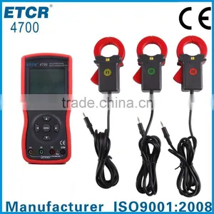 ISO CE ETCR4700 Intelligent Large Clamp 3-phase Voltage-ampere Meter Electrical Meter thumbnail-1