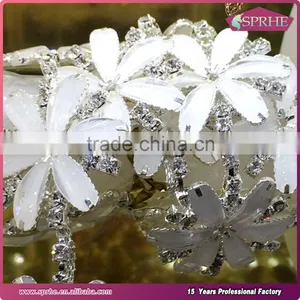 Bule Flower Rhinestone Loose Cup Chain thumbnail-4
