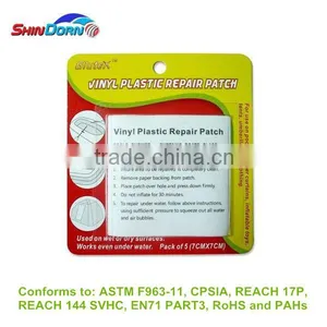 Vinyl Repair Vinyl Adhesive Patch, Pressure Sensitive Adhesive thumbnail-1