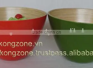 Lacquered Bamboo Bowl thumbnail-5