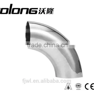 Stainless Steel Sanitary Pipe Bend 90D Elbow thumbnail-1