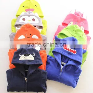 Polar Fleece Jacket Boy's Thin Warm Coat Boy's Casual Coat With Hooded Cheap Warm Coat thumbnail-1
