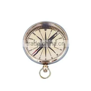 Beautiful Solid Brass Lensatic Compass 13379 thumbnail-1