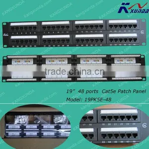 48 Ports Cat5e Cat6 Patch Panel thumbnail-1