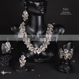 Top Quality Fashion Turkish Style Silver Plated Ring Ezfer 3508 thumbnail-1