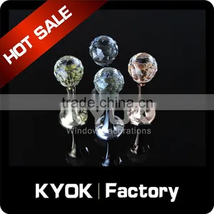 KYOK Engraved Aluminum Series Curtain Rod,custom Logo Windows Coat Curtain Hook,curved Shower Curtain Hooks thumbnail-5