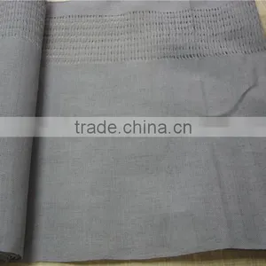 100%ramie Handmade Hollow Fabric for Garment thumbnail-1