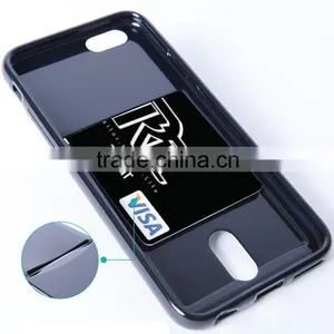 Guangzhou Mobile Phone Accessories Roarkorea Card Pocket Jelly Case For Iphone 6 Plus thumbnail-3