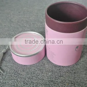Pink Cosmetic Packaging Paper Core Tube thumbnail-2
