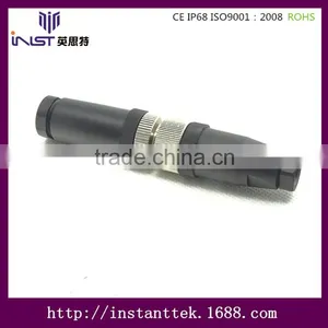INST M12 4pin Crimp Terminal Type Waterproof Connector thumbnail-3