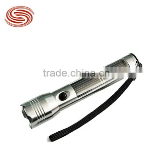 Wholesale or Retail The Solar Energy Flashlight Multiple Charging Environmental Protection High-end Multi-function Flashlight thumbnail-1