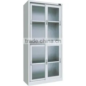 Cheap Steel Filing Cabinet With Sliding Glass Door thumbnail-1