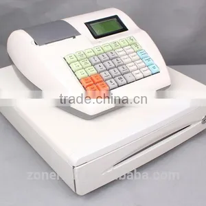 Restaurant Cash Register Mini Cash Register With Thermal Printer ZQ-ECR110 From ZONERICH thumbnail-1