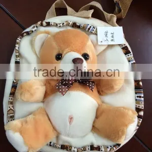 Lovely Customized Children's School Bags and Backpacks Plush Cute Bear Animal Bags thumbnail-5