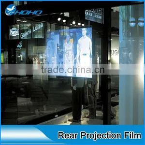 Transparent Holographic Rear Projection Film With Best Image Effect thumbnail-3