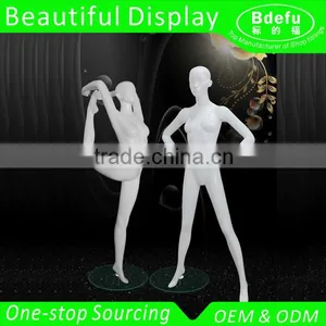 Fiberglass Female Sport Mannequin Women Clothes Model thumbnail-1