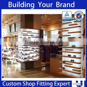 Tailor Made Wooden Sunglass Store Design for Retail Shop thumbnail-1
