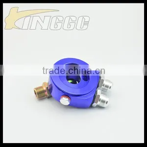 Good Quality Blue Power Single Oil Cooler Adapter thumbnail-3